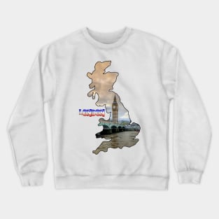 London (Big Ben) Crewneck Sweatshirt